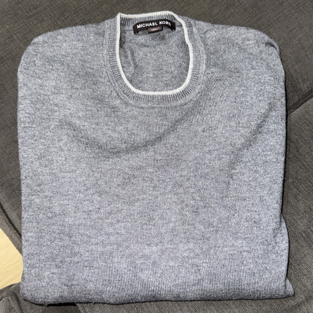 M Kors Men's Gray Sweater